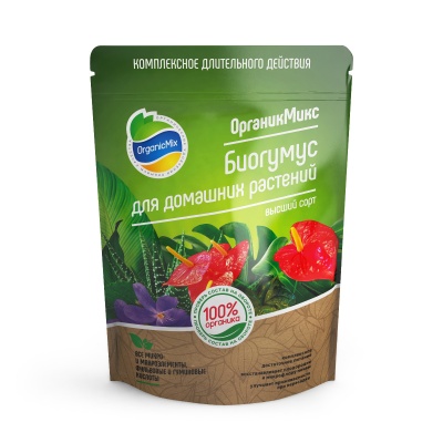 Биогумус для домашних растений Органик Микс