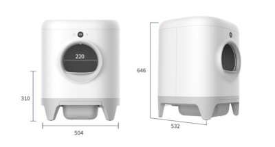 Умный автоматический лоток для кошек KL-7